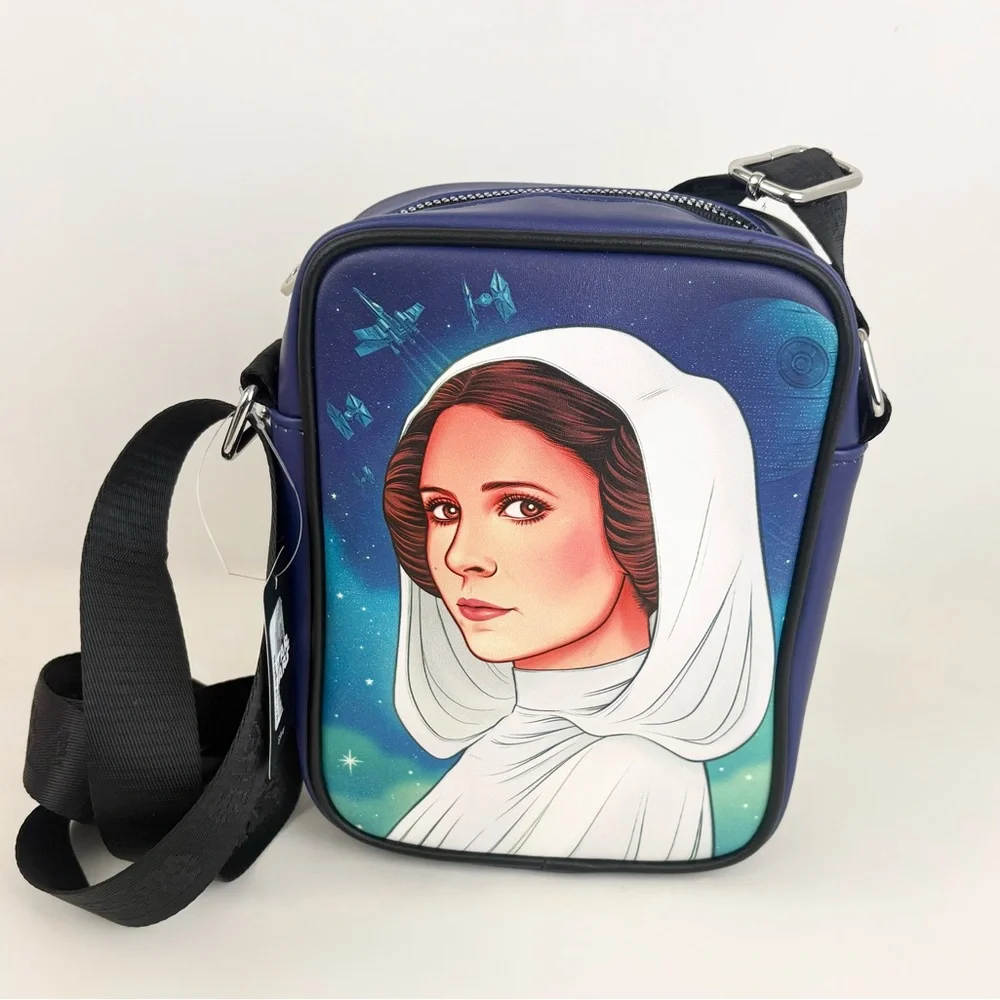 Buckle-Down Star Wars Princess Leia Cross Body New With Tags - Picture 13 of 13